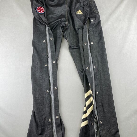 NBA ABA Pants Mens 3XL Length +2 Tearaway Warm Up Basketball Adidas Authentics - Picture 2 of 12